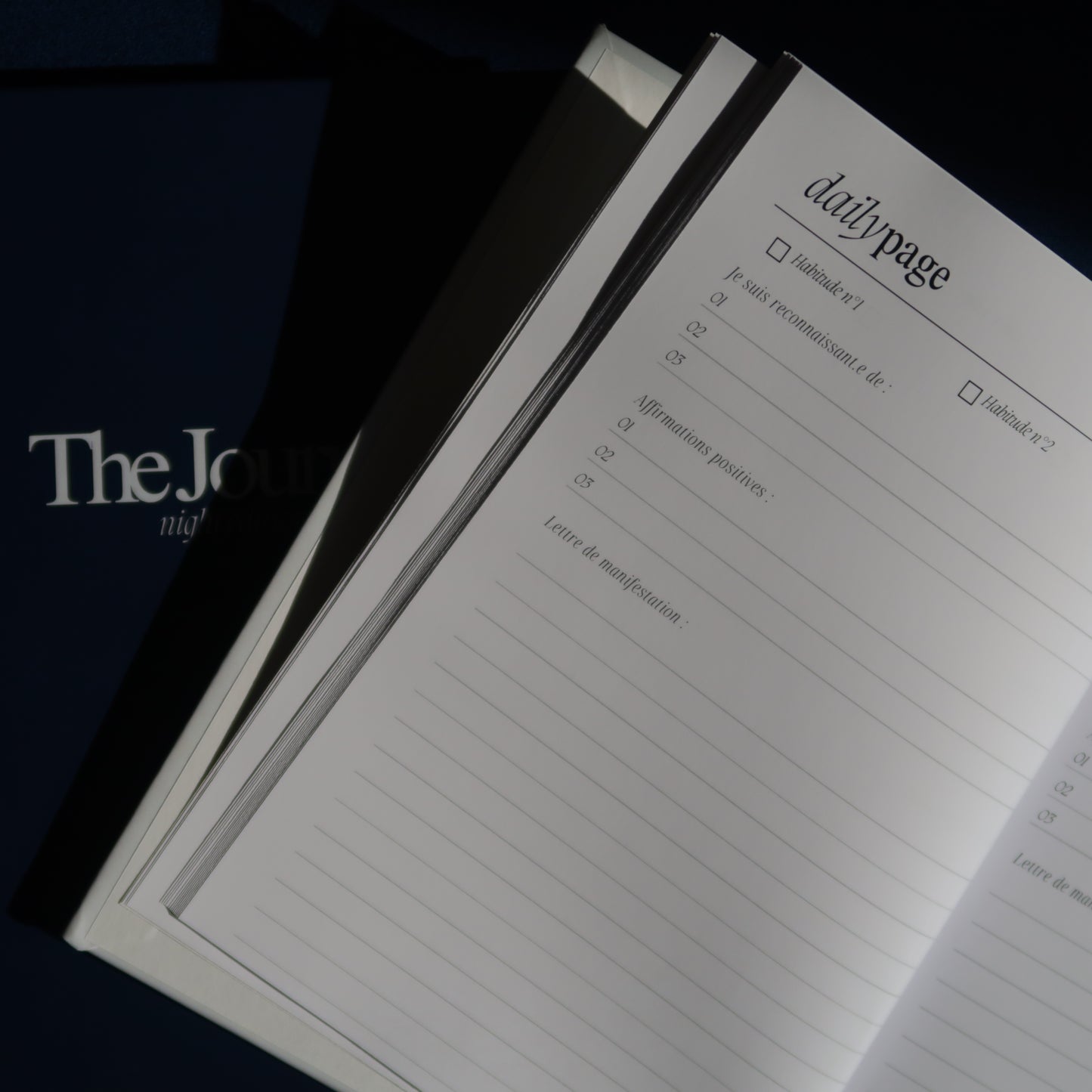 the JOURNALS (morning & night)